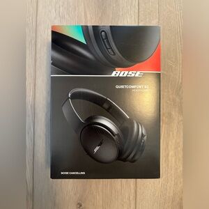 Bose QuietComfort SC Headphones - Black (brand new sealed box)
